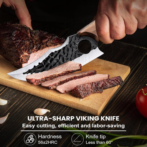 MDHAND mango ergonómico ofrece agarre cómodo para largas sesiones de cocina.