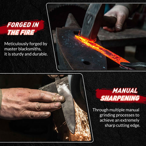 MDHAND mango madera ergonómico para agarre cómodo