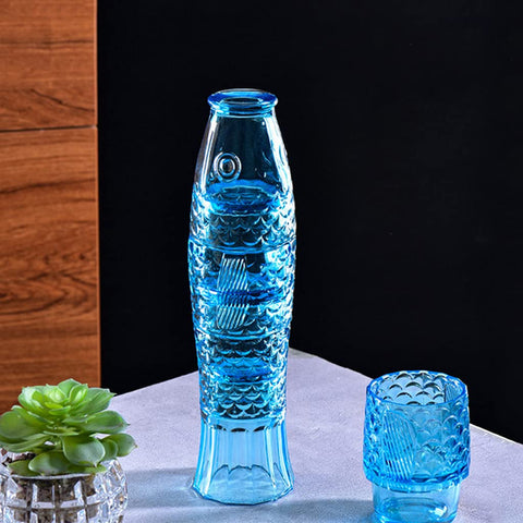 Vaso MDLUU con diseño de pez, estilo náutico, regalo práctico para ocasiones especiales