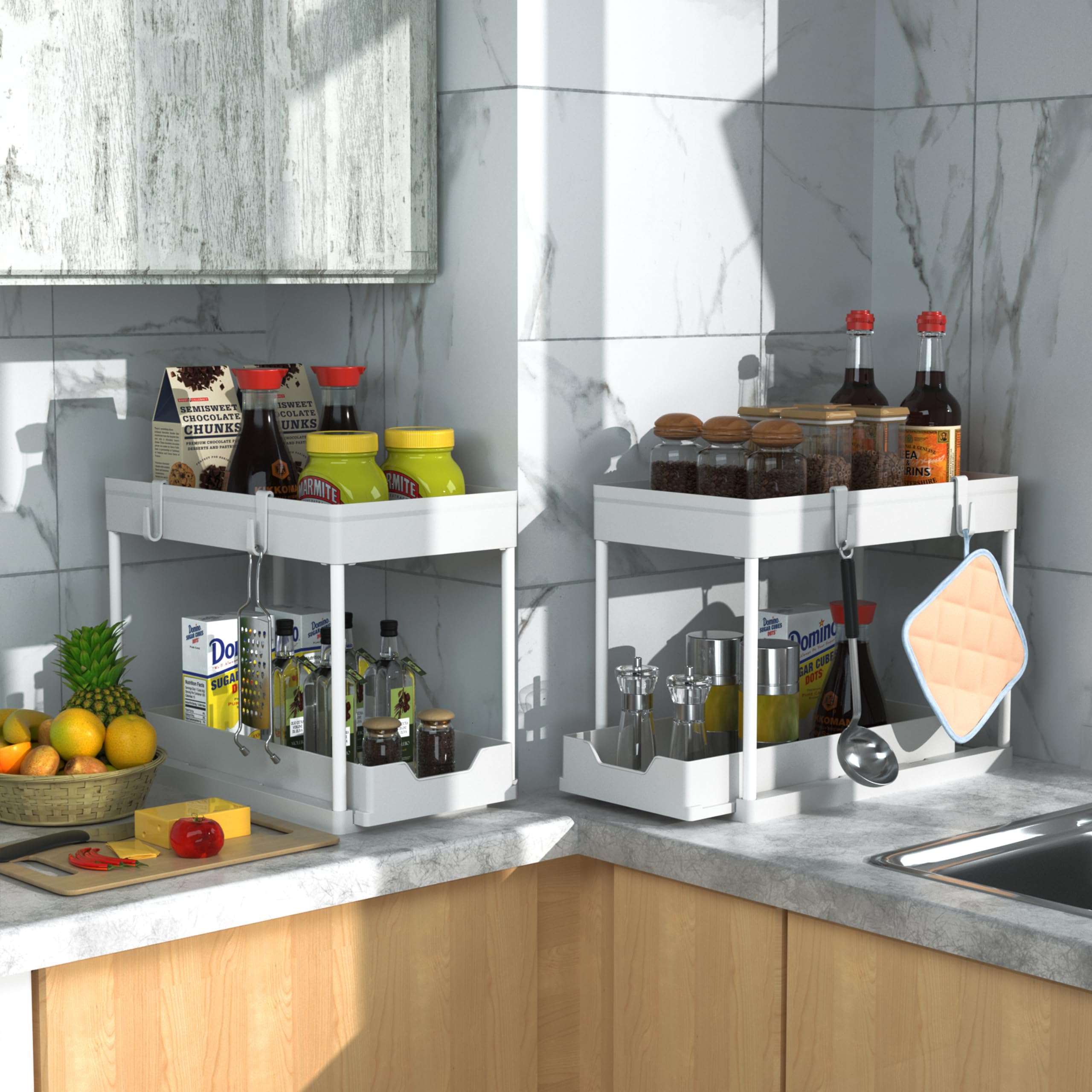 MEAFBIRD uso versátil para baño, cocina, oficina y despensa.