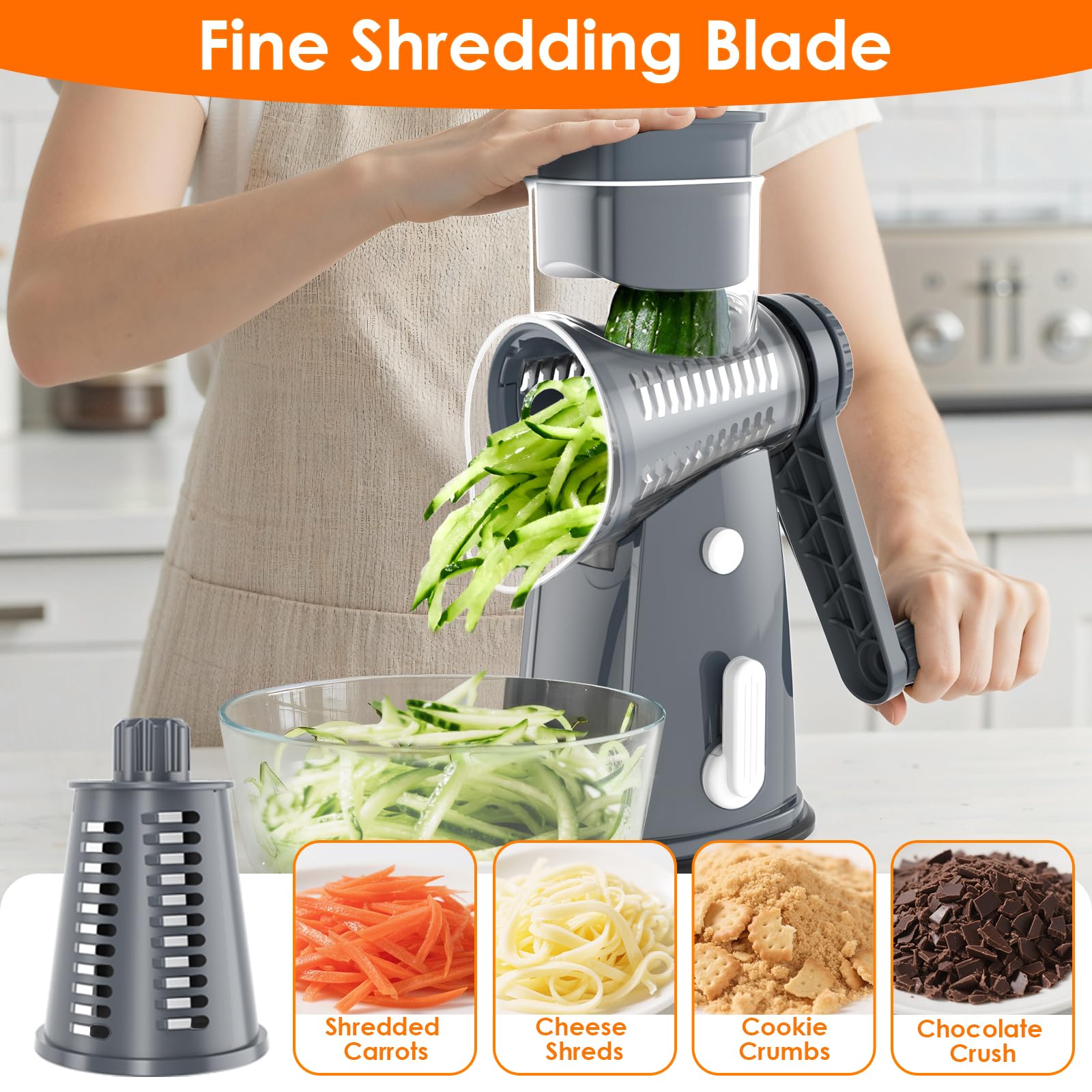MealHelper diseño compacto para cocina, cabe fácilmente en cajones