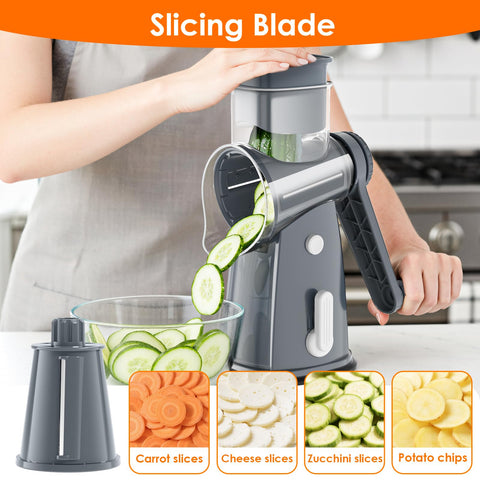 MealHelper manivela con diseño ergonómico, giro suave