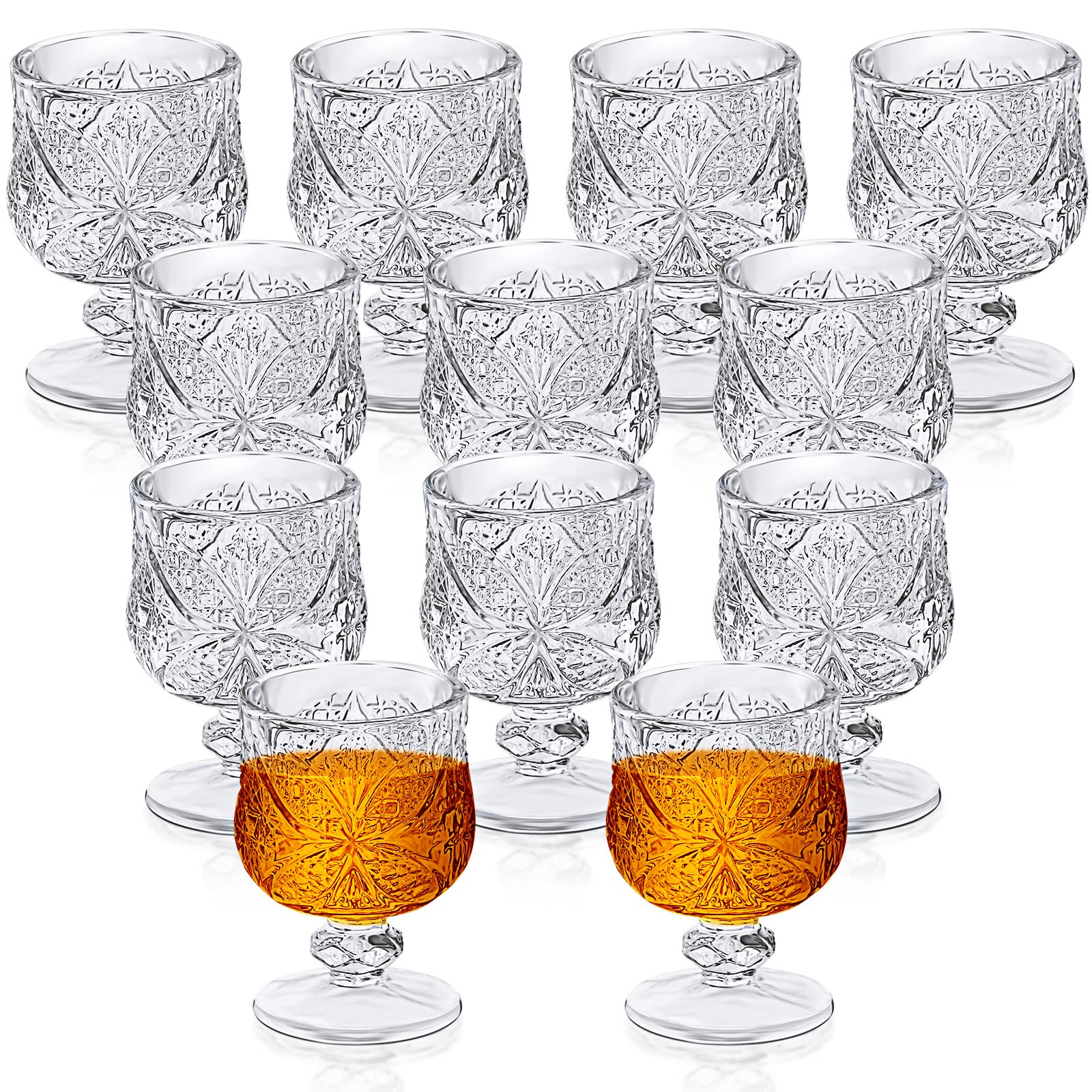 Meanplan chupitos 1.75 oz, juego de 12 piezas para fiestas y reuniones.