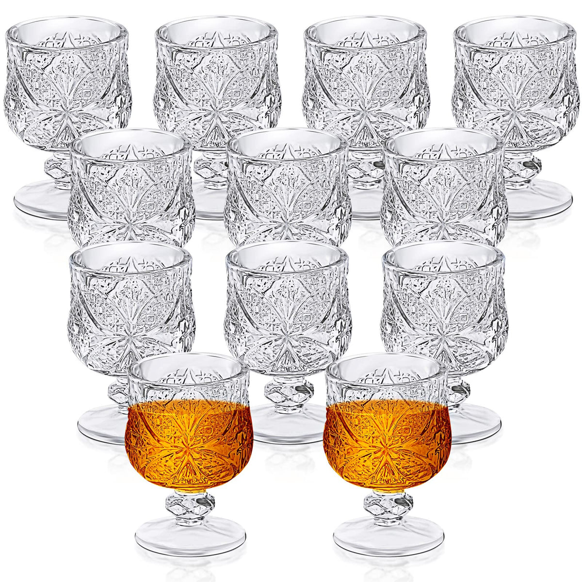 Meanplan chupitos 1.75 oz, juego de 12 piezas para fiestas y reuniones.