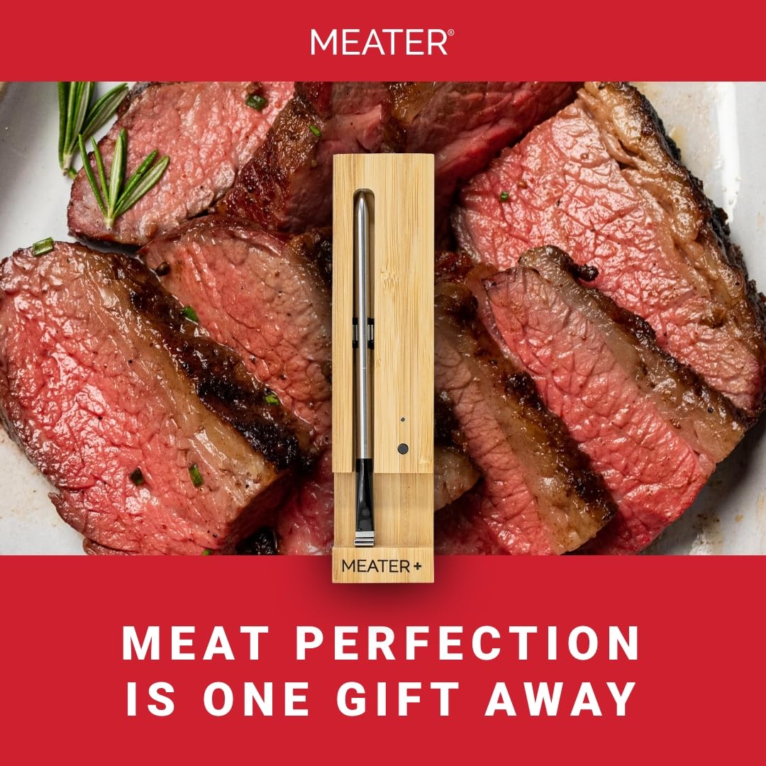MEATER Plus compatible con ahumadores para control del ambiente