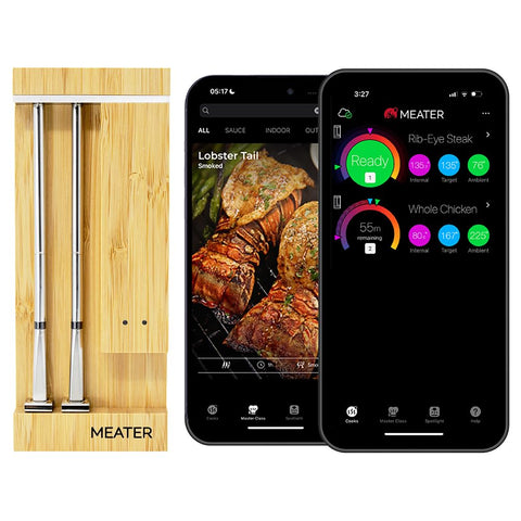 MEATER Pro Duo con dos sondas para monitorizar dos carnes al mismo tiempo