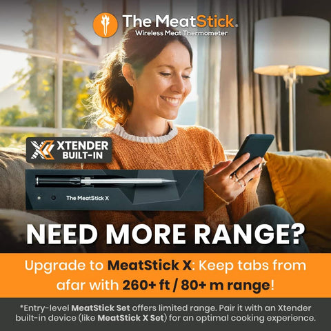 MeatStick impermeable y fácil de limpiar en lavavajillas
