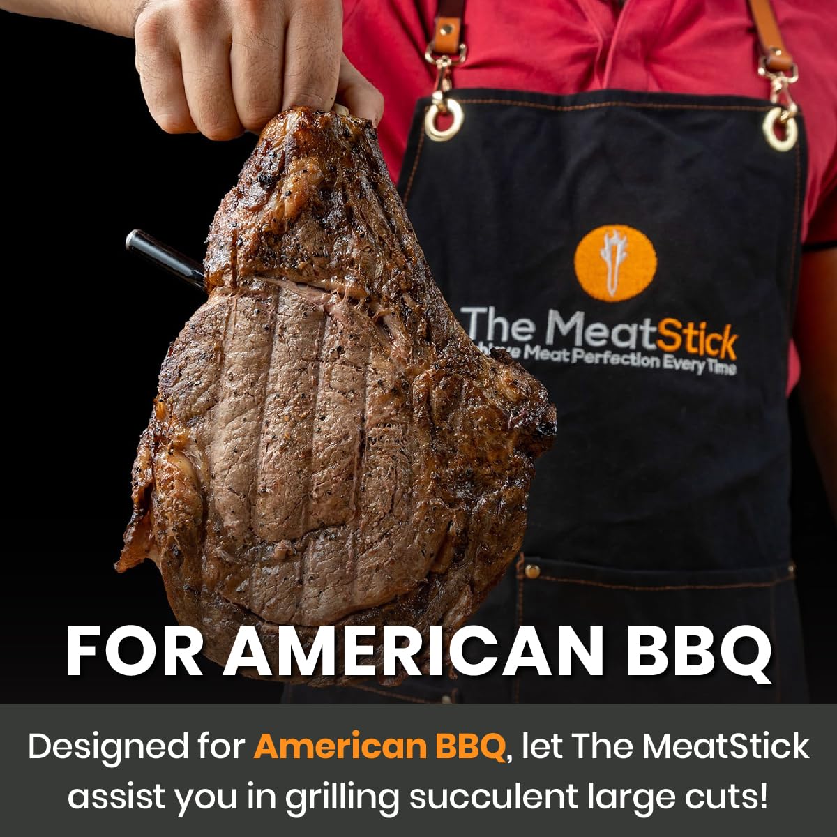 MeatStick sonda ambiental que soporta hasta 572 °F para vigilancia