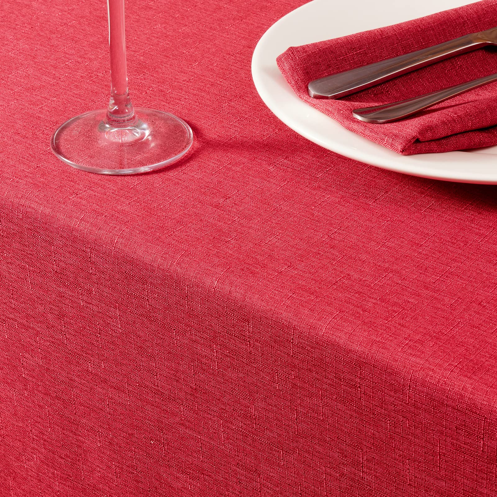 Funda Mebakuk de estilo lino para comedor, aspecto elegante y protección diaria