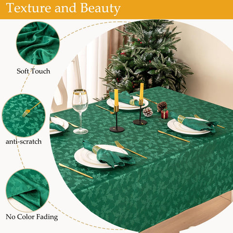 Jacquard doble cara Mebakuk añade elegancia a la mesa.
