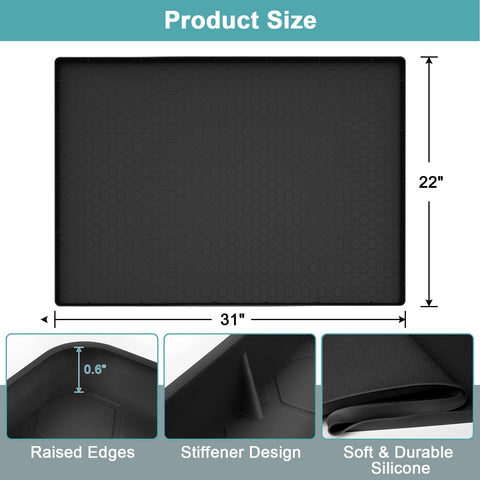 MECHEER protector impermeable bajo fregadero facilita la limpieza