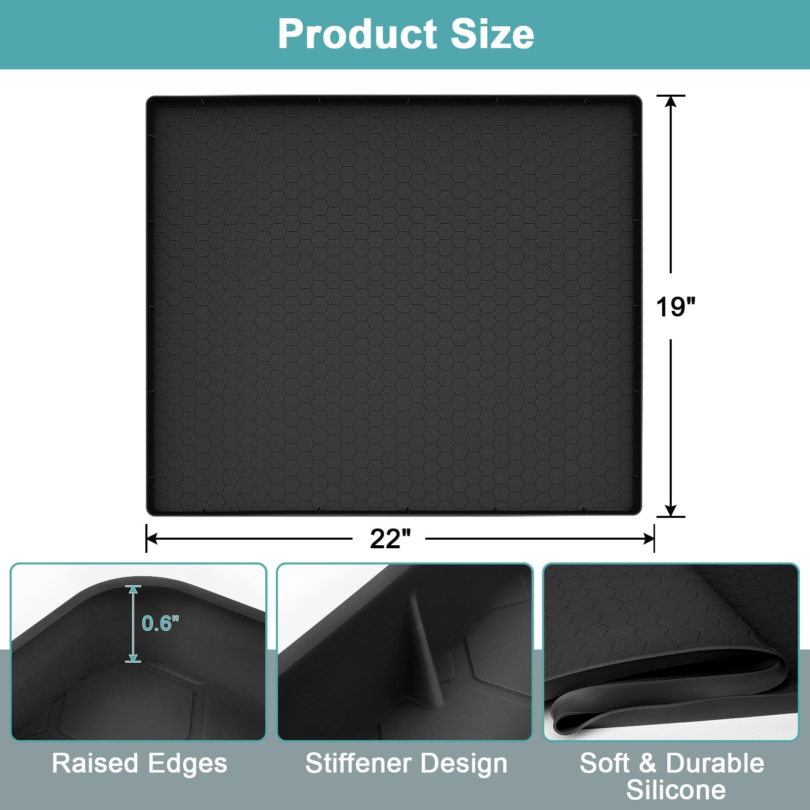Protector impermeable MECHEER para gabinetes mantiene cocinas y baños secos.