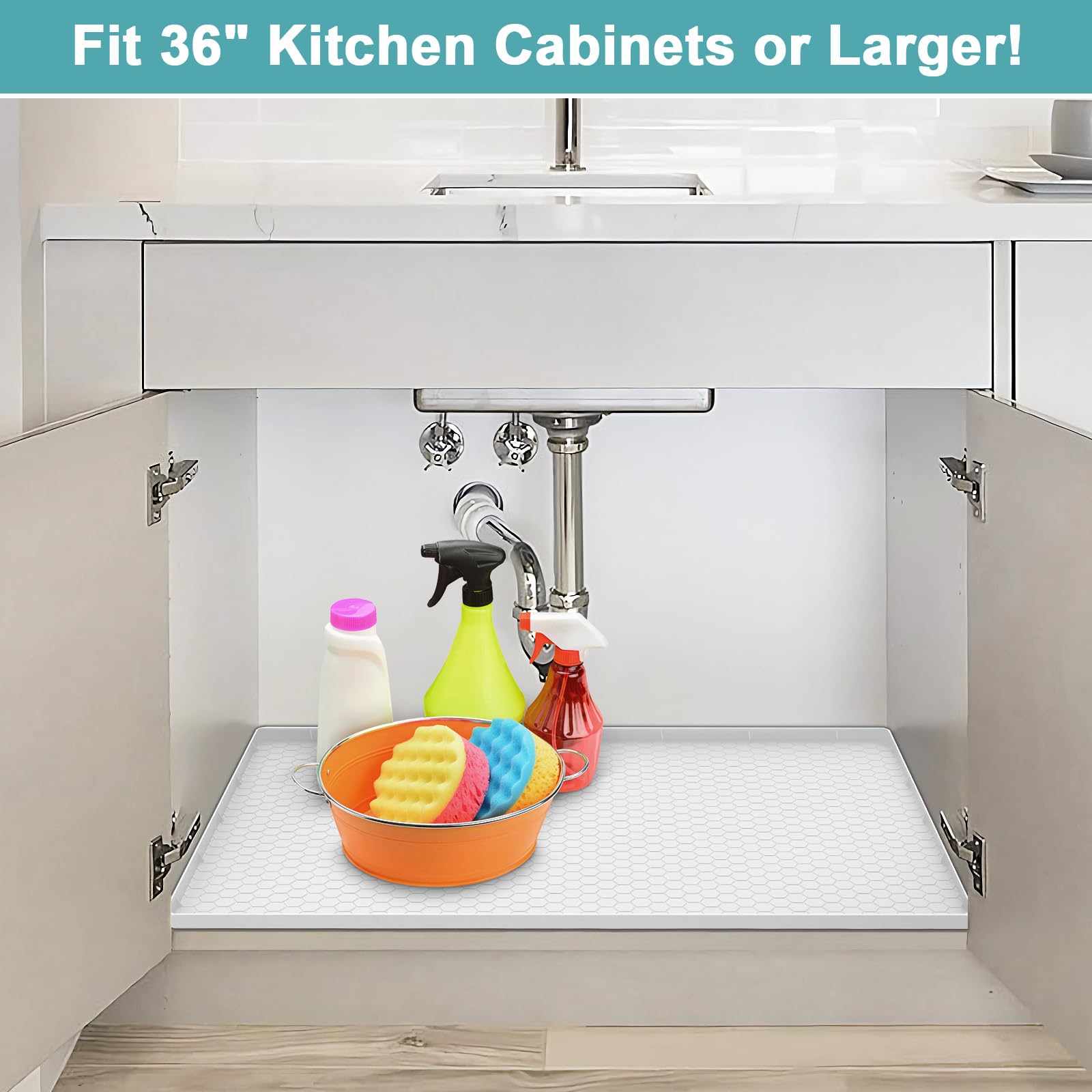 MECHEER usos múltiples para cocina, baño y lavandería.
