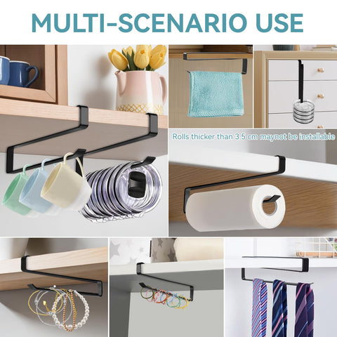 Mecyfaty almacenamiento-compacto-vertical mejora la organización en muebles.