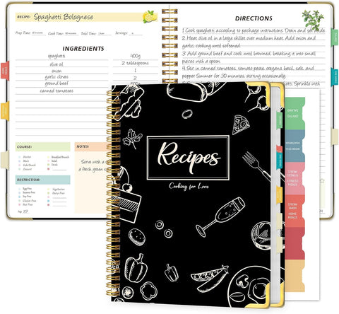 meDolove espacio para notas y destacadas para recetas favoritas.