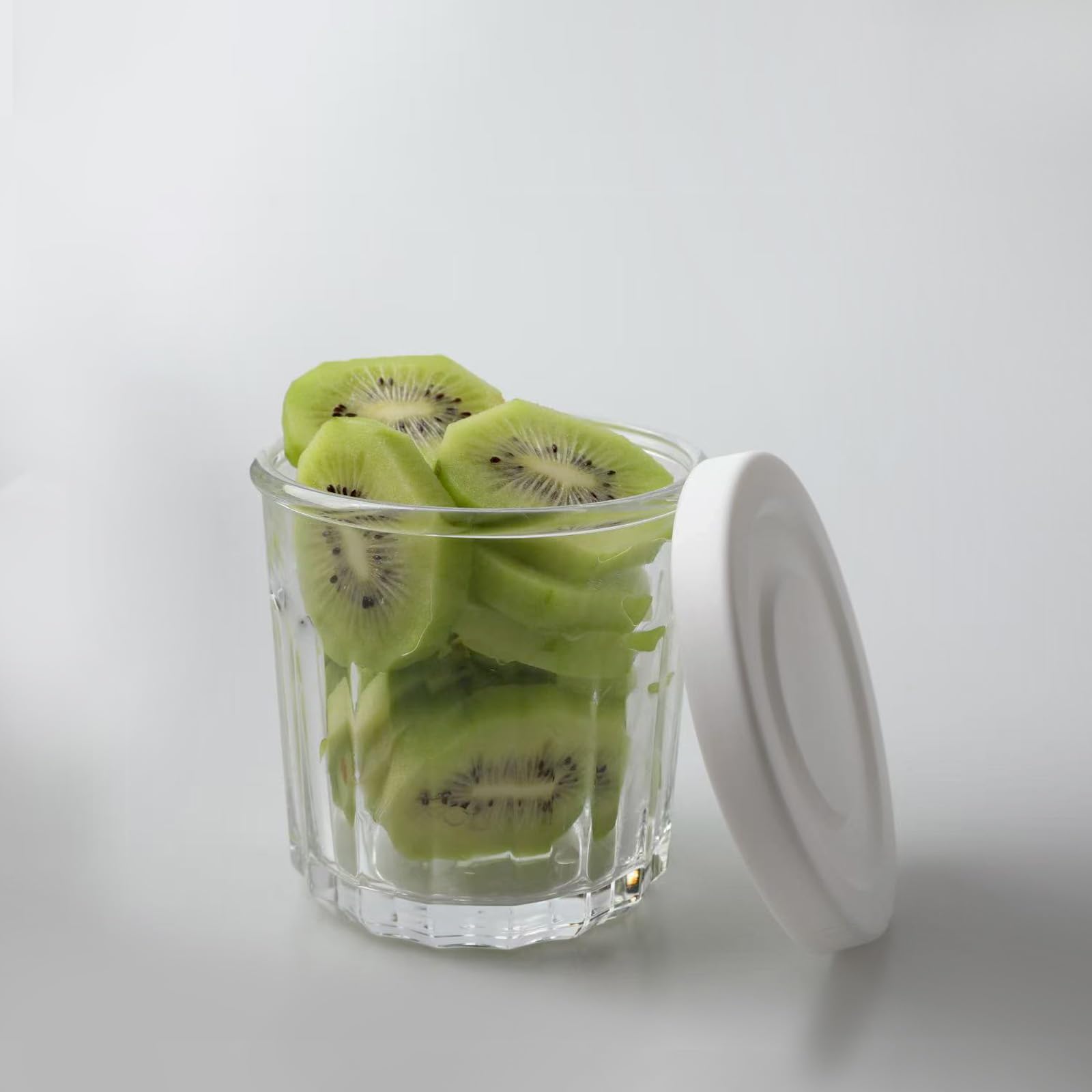 Vidrio MedoouHait para almacenar snacks y frutas, manteniendo frescura en la nevera.