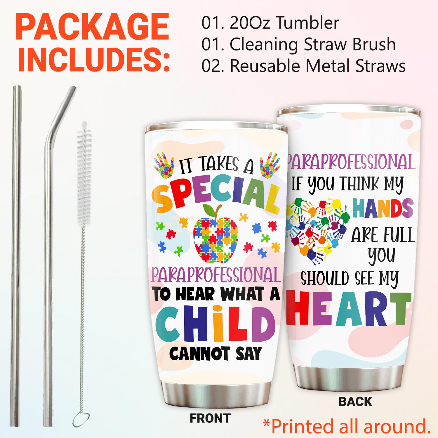 MEDROC tumbler para uso diario, ideal para docentes y auxiliares.