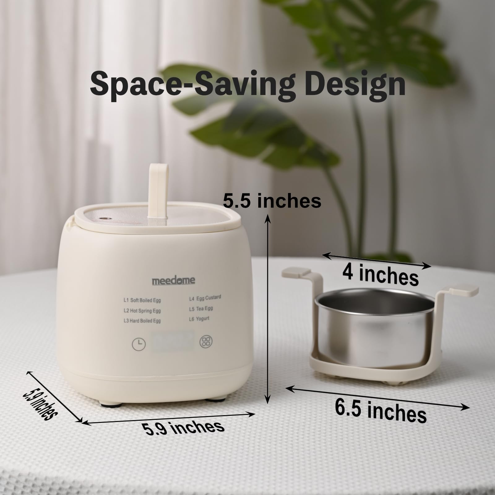 Meedome diseno-compacto ideal para dormitorio y cocina pequena
