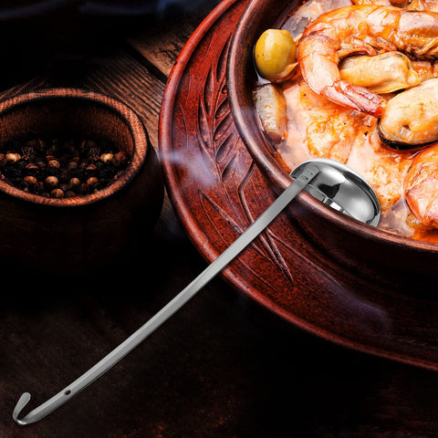 Cucharón Meekoo para salsas y sopas, diseño duradero para cocina.