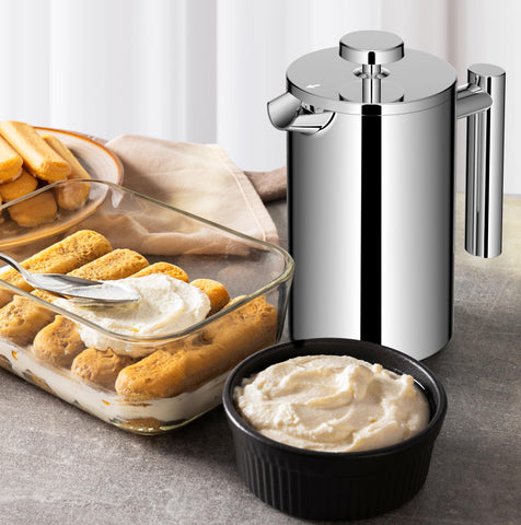 Meelio Prensa Francesa café aromático y cremoso listo en minutos