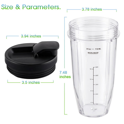 MEET JUICE Ninja: compatible con BN401, BL450, BL456, BL480 y otros modelos.