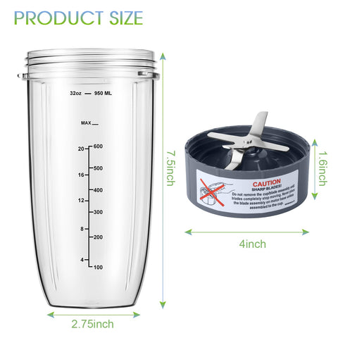 MEET JUICE: vaso 32oz plástico sin BPA para uso diario