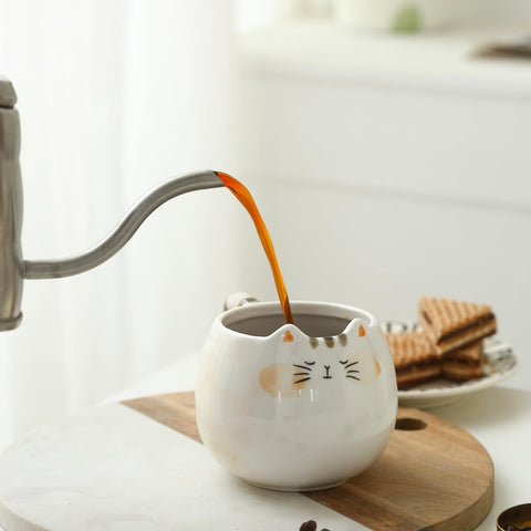 Meetbees taza cerámica textura suave, experiencia agradable al tacto.