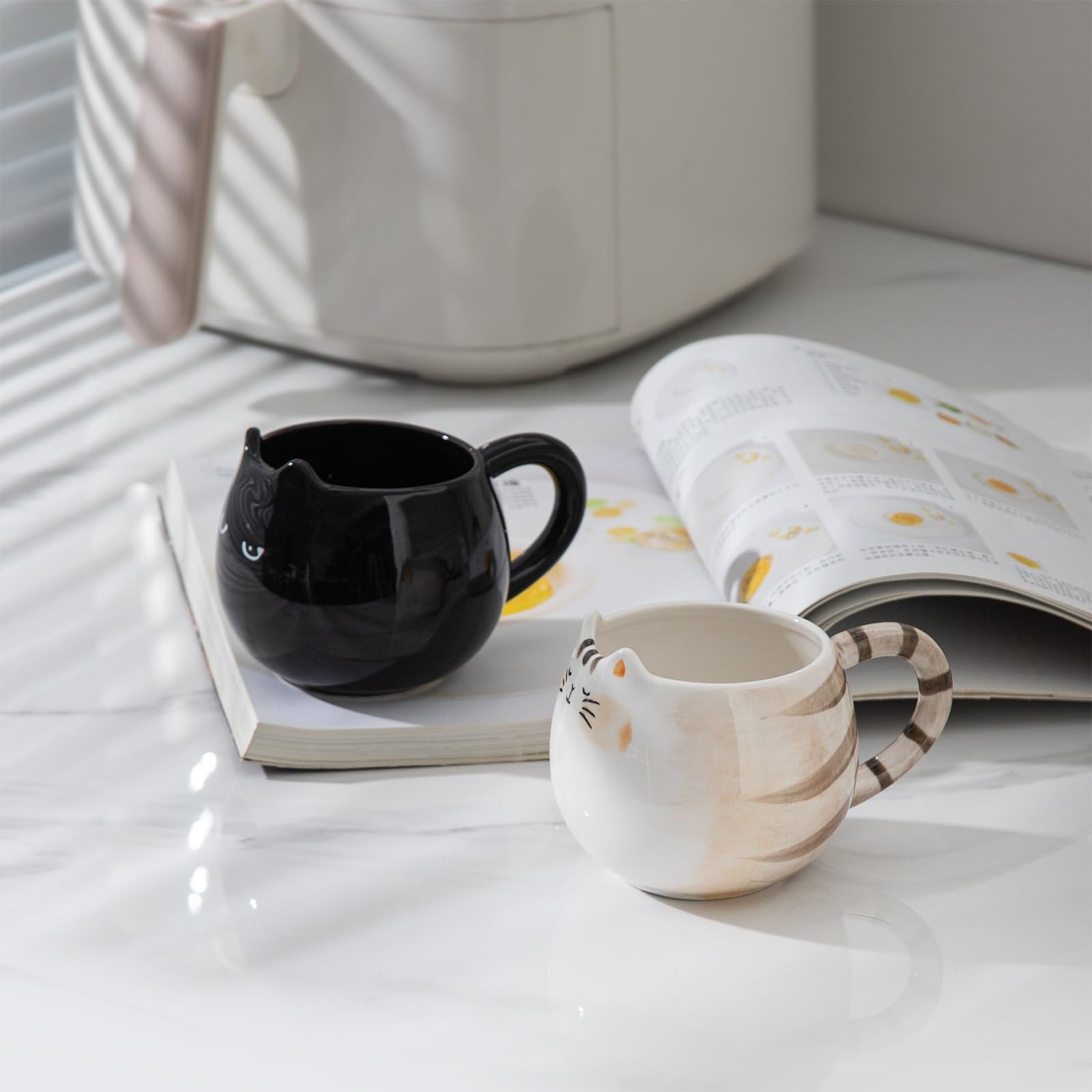 Meetbees taza regalo, empaque listo para amantes de gatos.