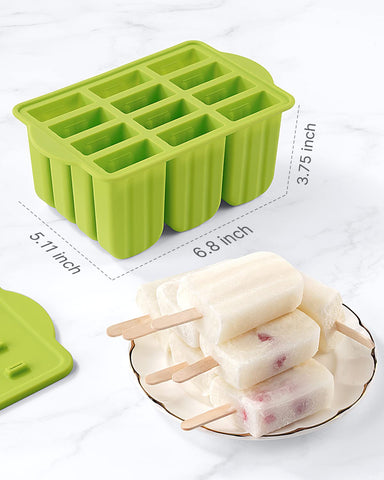 MEETRUE 50 palitos de madera incluidos para paletas