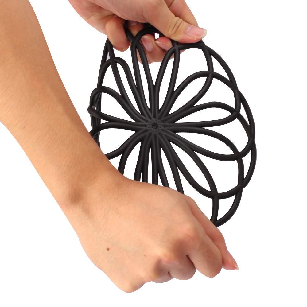 ME.FAN posavasos silicona diseño compacto, ahorro de espacio.