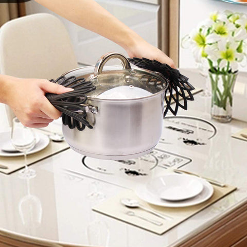 ME.FAN posavasos silicona protección de superficie, resistente al calor.