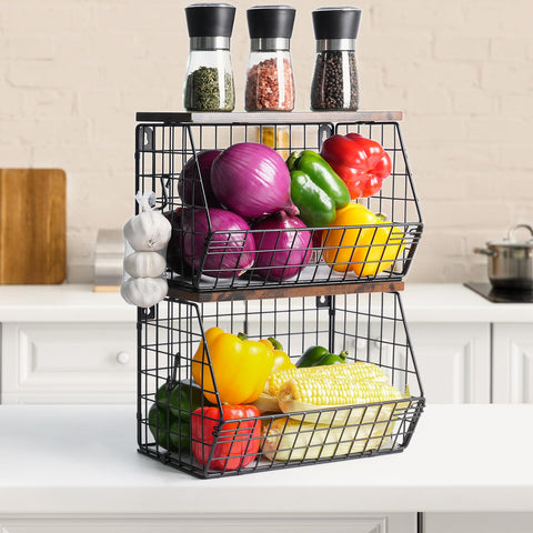 Frutero Mefirt organizador multiuso para cocina, baño o despacho.