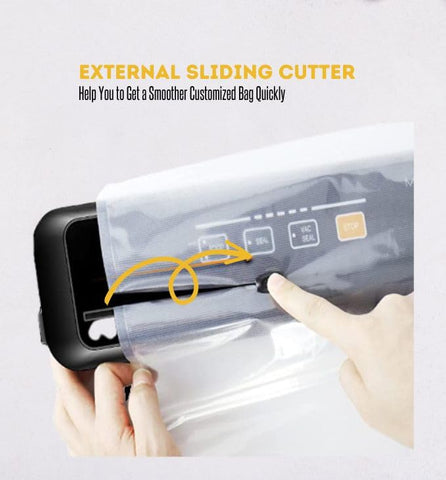 MEGAWISE Model B 2025: sistema externo de vacio compatible con recipientes.