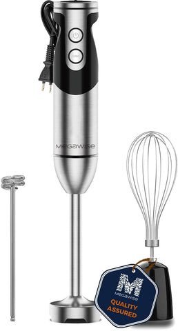 Megawise Pro: motor de cobre en primer plano para alta potencia de batido.