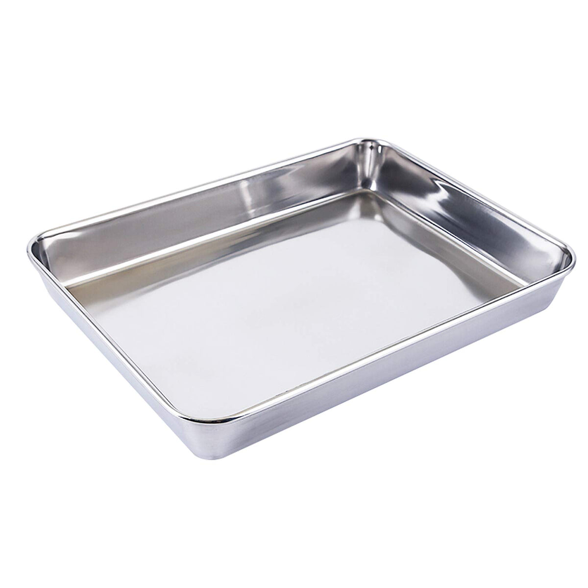 Bandeja Meleg Otthon para horno en acero inoxidable, hornea de forma uniforme.