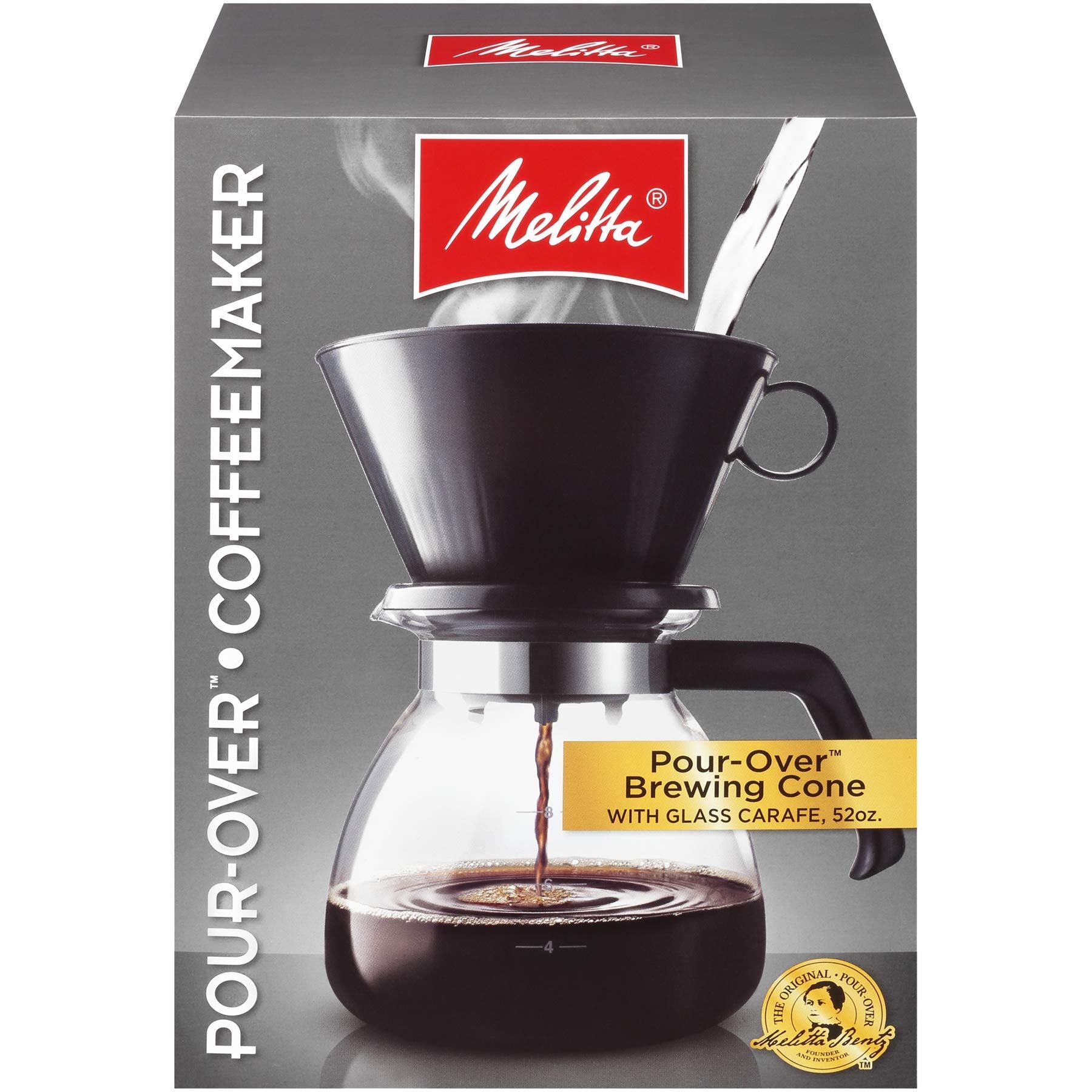 Melitta cafetera de vertido en cocina moderna para despertar tus mañanas
