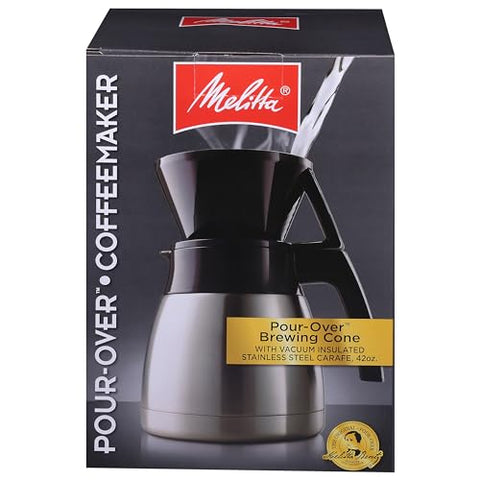 Melitta cono-filtrador-plástico-n4 para una preparación limpia y rápida.