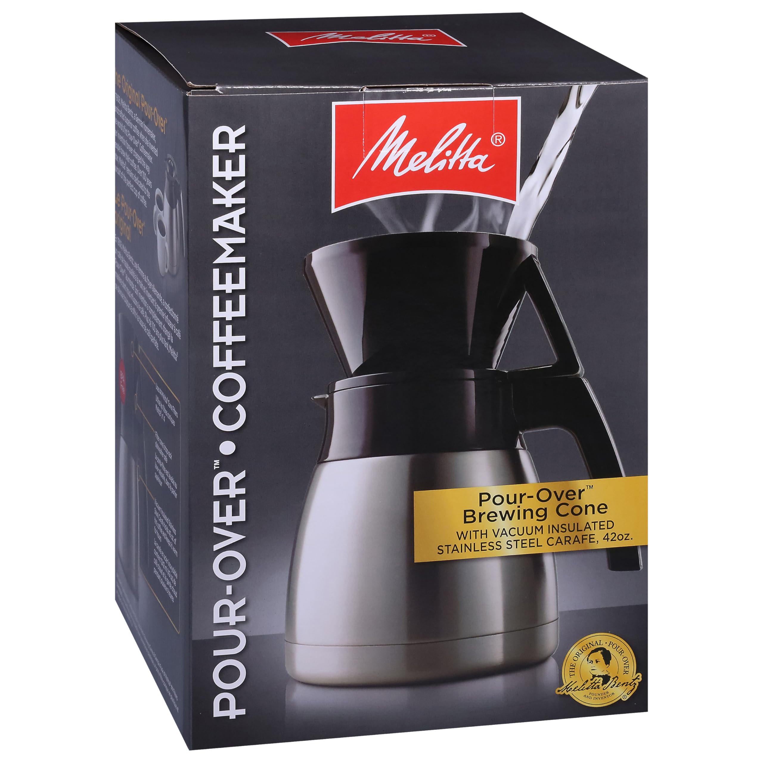 Conjunto Melitta para casa u oficina, ideal para preparar cafés con calma.