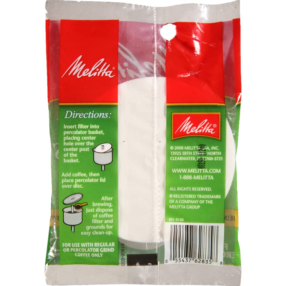 Filtros de disco Melitta evitan sedimentos en la taza