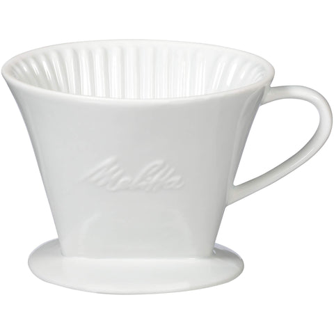 Melitta Porcelana Cono Diseño Ergonómico: vertido suave para extracción óptima.