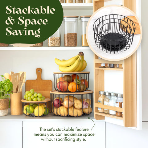 Melka Home: cesta verdura con aireación abierta para frescura y visibilidad de productos.