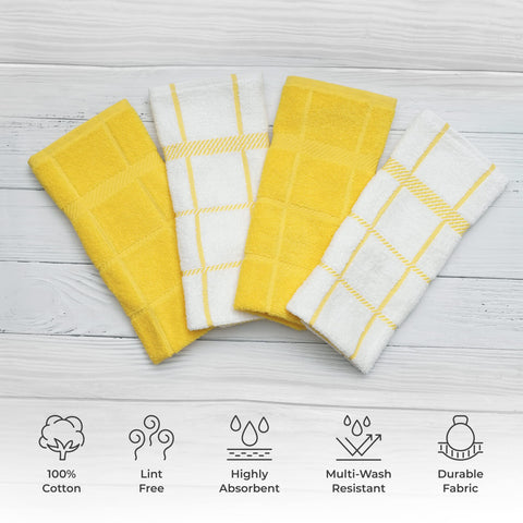 Mellow Buff: toallas absorbentes para lavar y secar utensilios en la cocina.