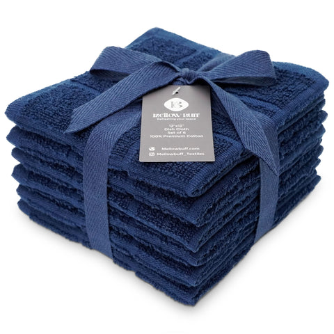 Trapo de cocina Mellow Buff de algodón 100% terry, ultra absorbente para platos.