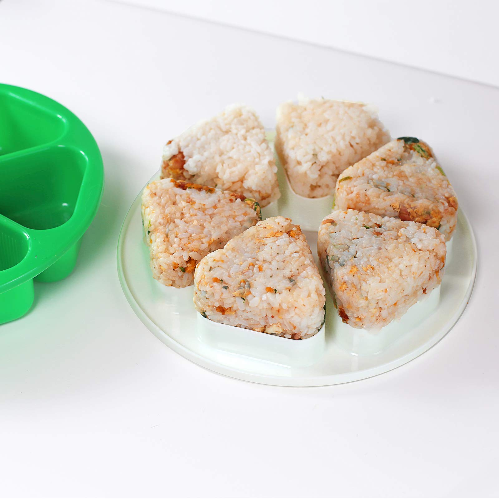 Melostu Medidas onigiri 6.5 cm por lado para porciones consistentes