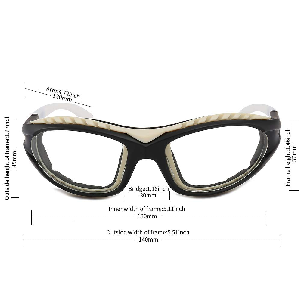 Accesorios memegege, funda y paño para limpieza de gafas.
