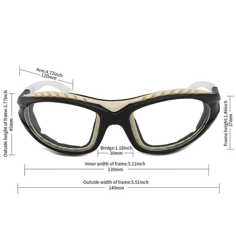 Accesorios memegege, funda y paño para limpieza de gafas.