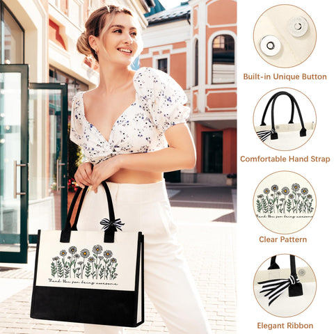 Memgift bolsa tote estilosa, práctica y resistente para uso diario