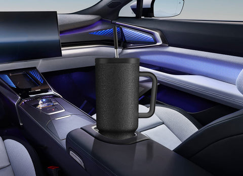 Meoky 40oz tumbler aislamiento doble capa mantiene bebidas a temperatura adecuada.