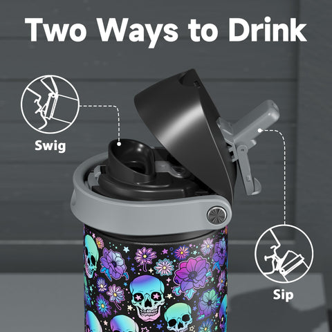 Meoky botella con sello antifugas y transporte seguro