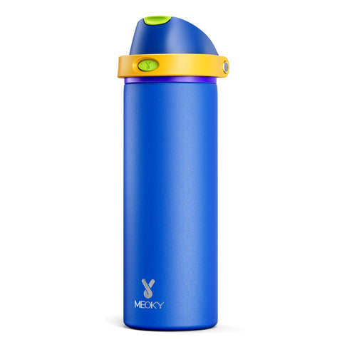 Meoky botella de acero inoxidable 24 oz lista para uso diario y actividades